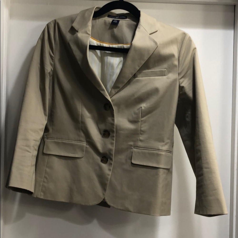 Gap 5/8 Sleeve Crop Jacket / Blazer